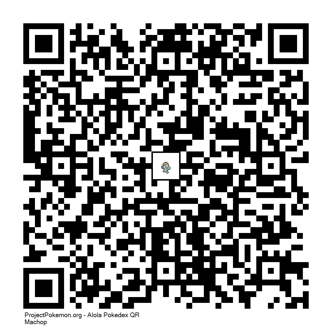 Cdigo QR de Machop